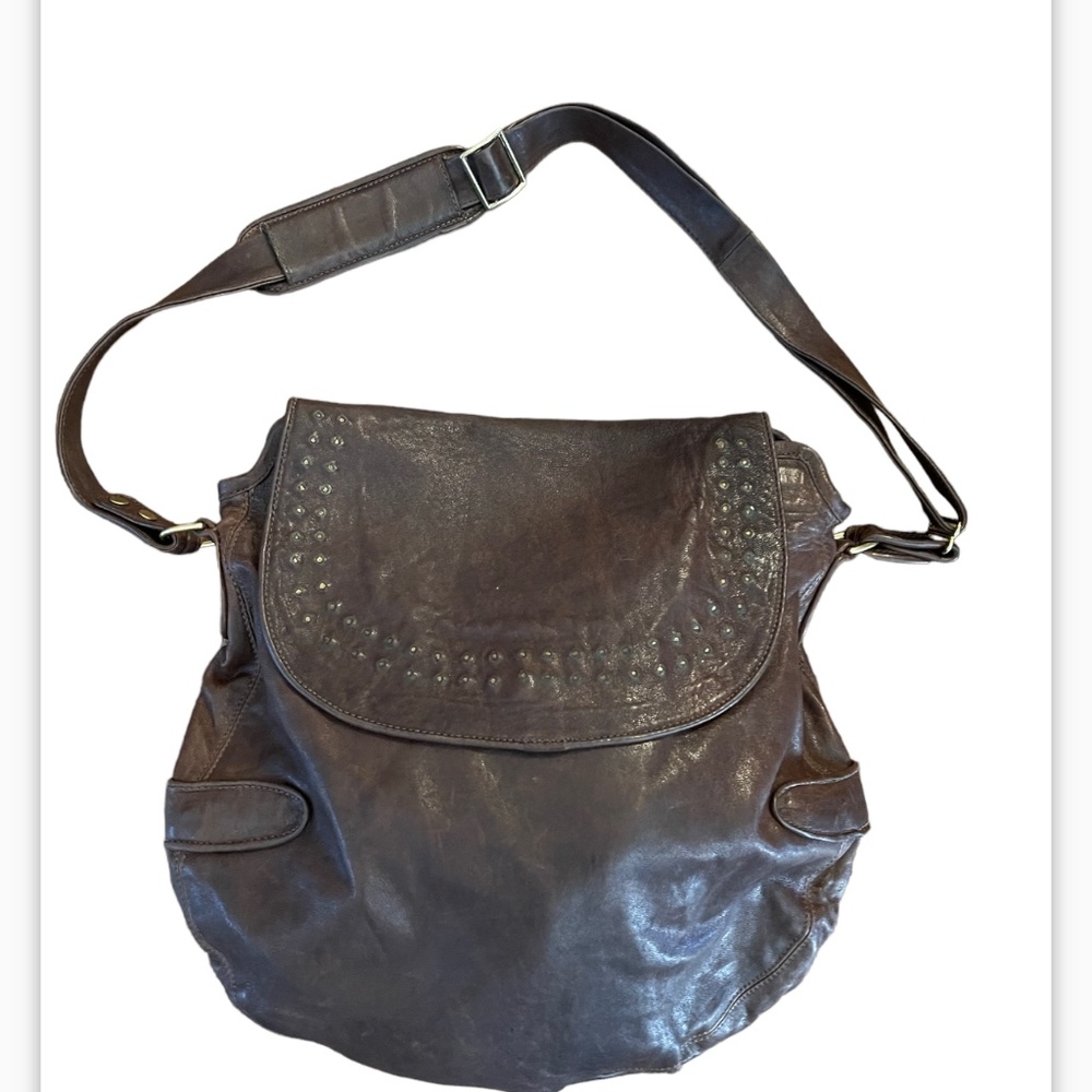 Exquisite  Calleen Cordero messenger /crossbody leather bag